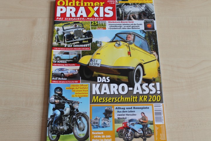 Deckblatt Oldtimer Praxis (12/2014)